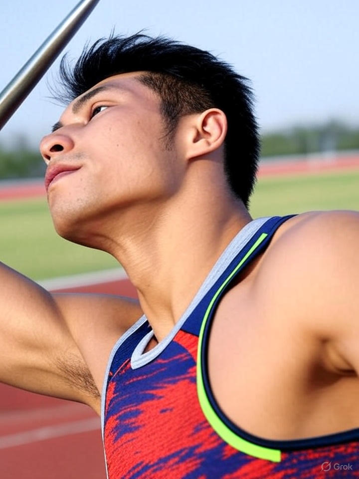 Technique de lancer de javelot