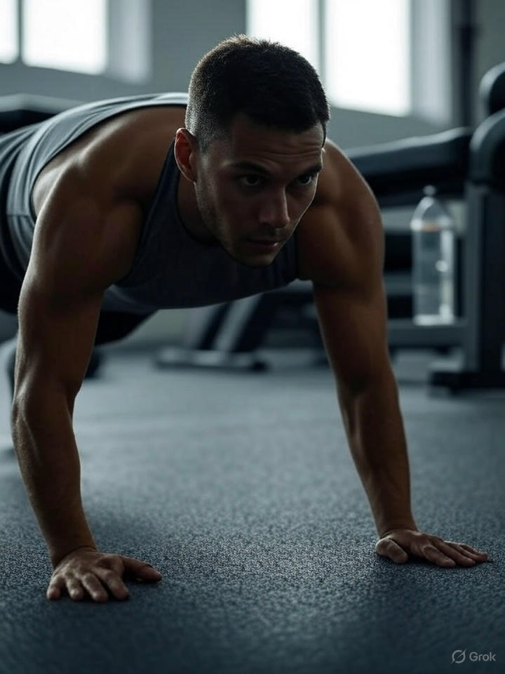 exercices gainage athlète