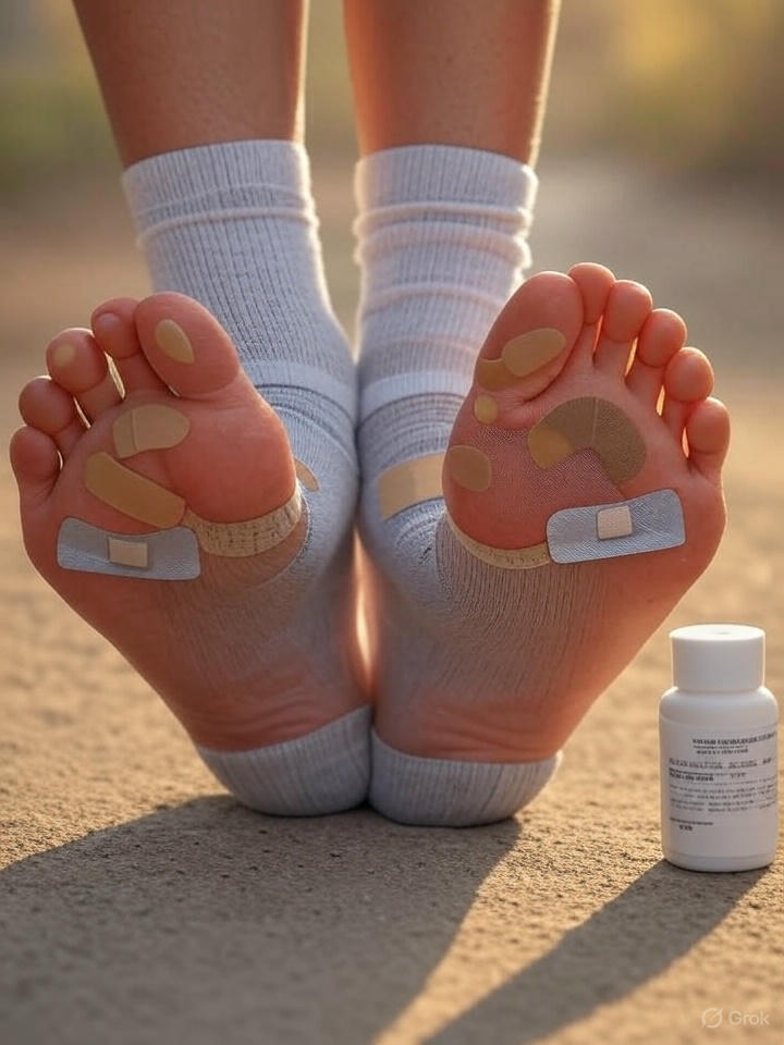 prévenir les ampoules aux pieds