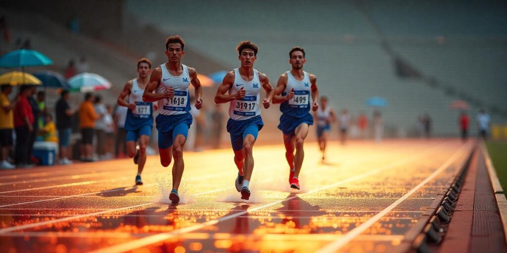 relais 4x100 mètres